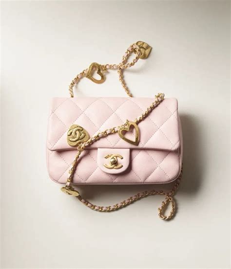 chanel bags pink color|chanel mini flap bag pink.